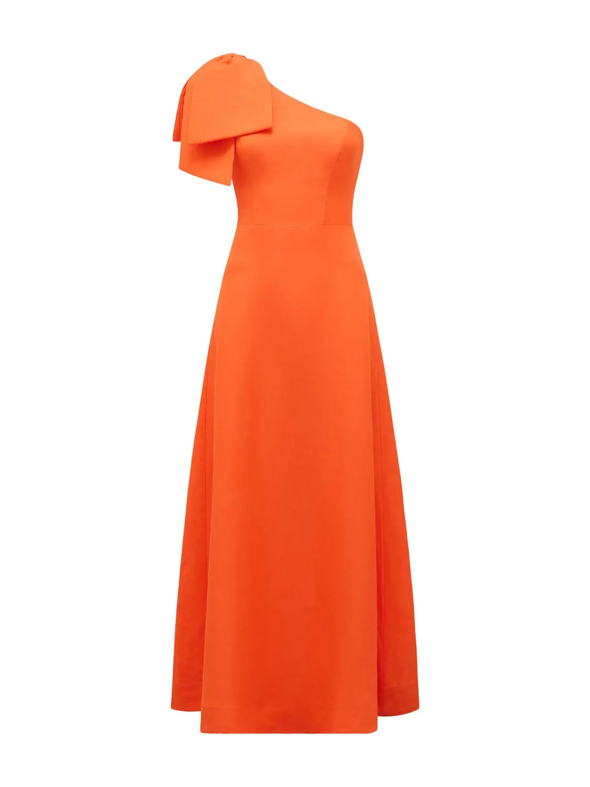 Danni Asymmetrical Bow Midi Dress 1