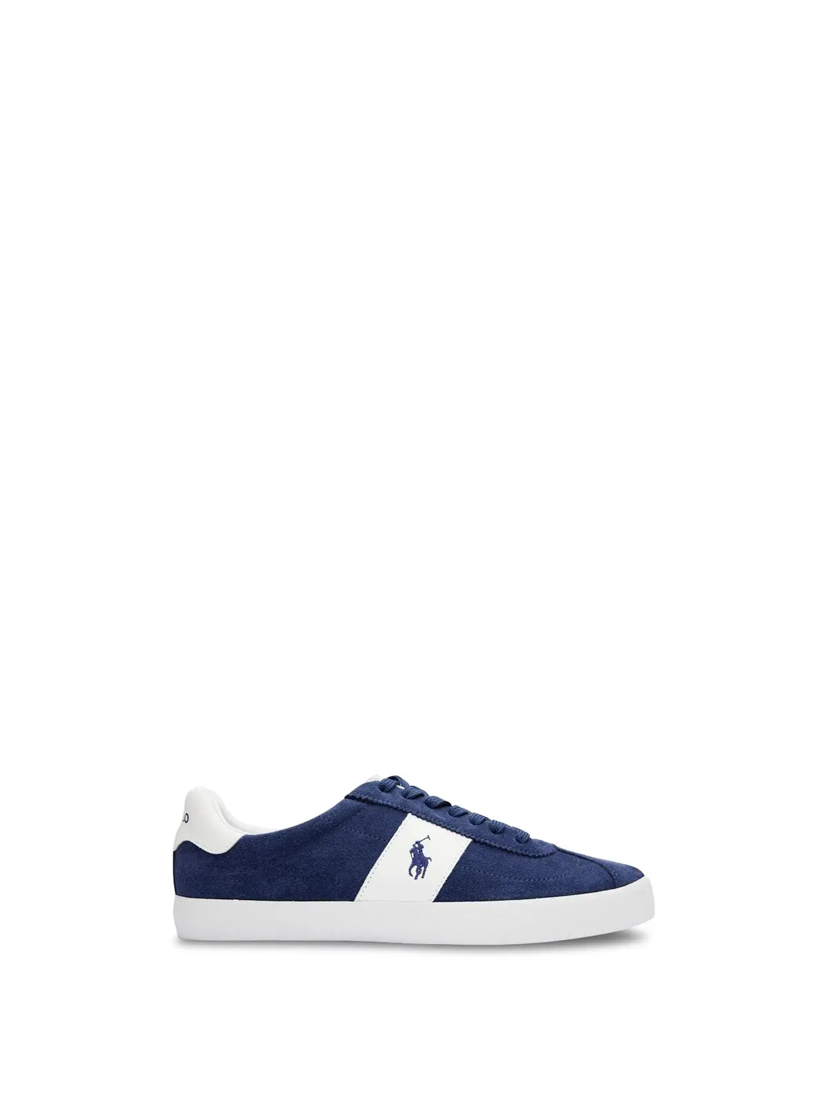 Ralph Lauren Court Vulc Suede Trainers 1