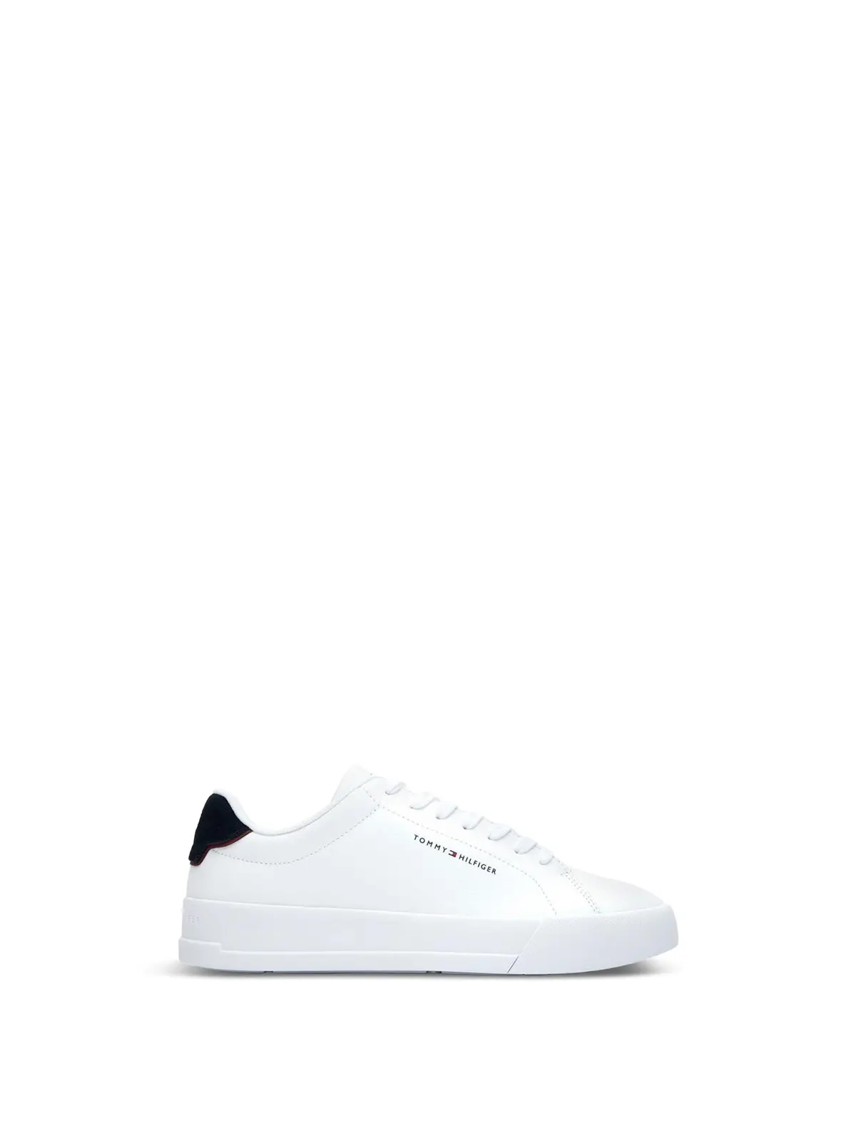 Tommy Hilfiger Court Leather Detail Trainers 1